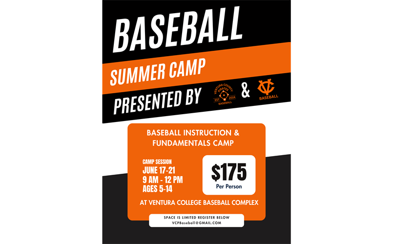2024 Summer Baseball Camp Jun 17-21